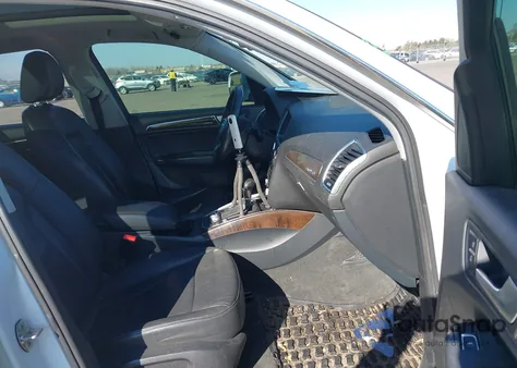 2014 Audi Q5 Premium Plus from USA, damaged, VIN WA1LFAFP9EA054690